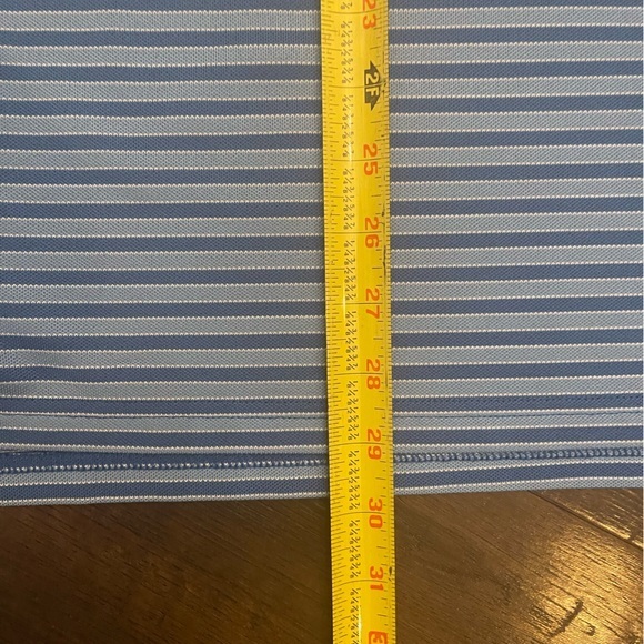 SOUTHERN TIDE Performance Polo Stripes Blue Preppy Golf Classic Shirt Size Large - Picture 12 of 12